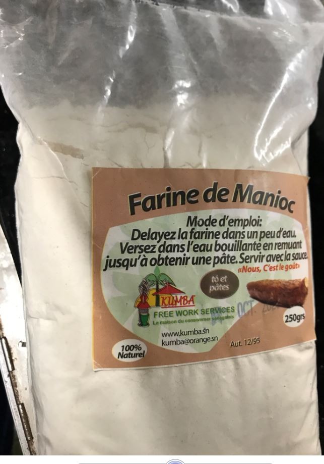Farine de manioc bio equitable 250g : Ecoidées ÉCOIDÉES