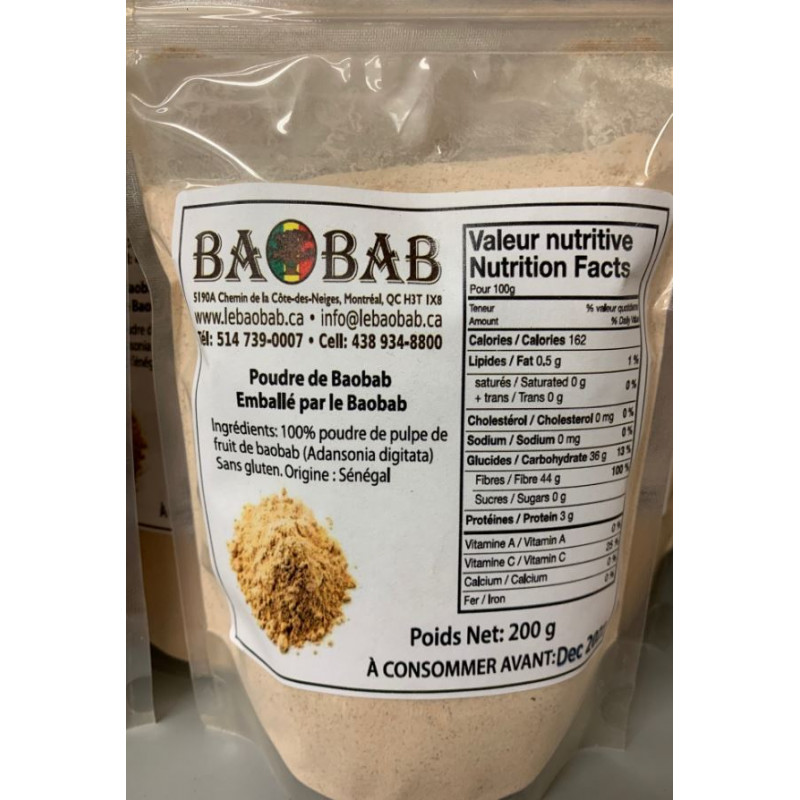 Poudre de baobab